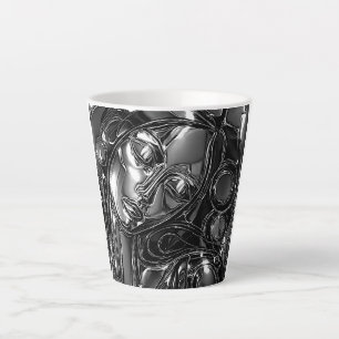 Tasse Latte Chrome Jour de rêve Femme Métal