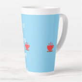 Tasse Latte Chug A Lug Bleu Clair (Angle droit)
