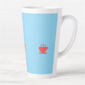 Tasse Latte Chug A Lug Bleu Clair (Droite)