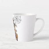 Tasse Latte Chute Citrouille Patuck avec chauve-souris épouvan (Droite)