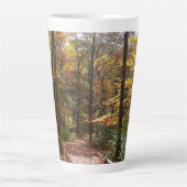 Tasse Latte Chute Sunlit dans le parc national de Laurel Hill (Devant)