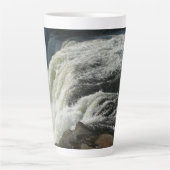 Tasse Latte Chutes d'Ohiopyle en Pennsylvanie (Devant)