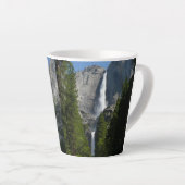 Tasse Latte Chutes Yosemite II du parc national Yosemite (Angle droit)