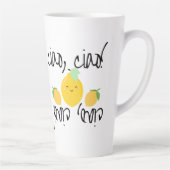 Tasse Latte Ciao, Ciao ! (avec citrons (limoni)) (Droite)