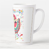 Tasse Latte Cinco colorwave blanc (Droite)