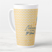 Tasse Latte Citation de Boho Fox Love (Angle gauche)