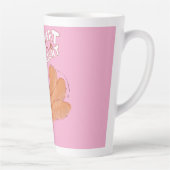 Tasse Latte Citation de chien de dessin mignon (Droite)
