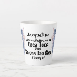 Tasse Latte Citation de la Bible de la Sainte Femme