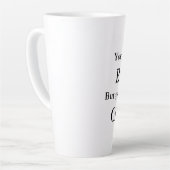 Tasse Latte Citation de livre (Angle gauche)