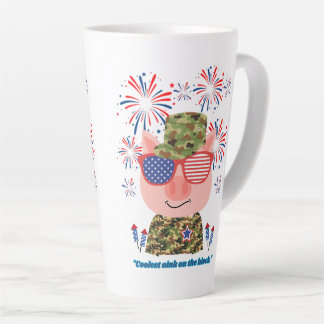 Tasse Latte citation de porc