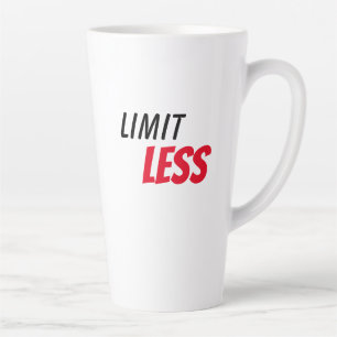 Tasse Latte citation de typographie motivationnelle inspirante