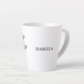 Tasse Latte Citation espagnole Papillon portant diplôme Grad (Angle droit)