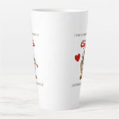 Tasse Latte Citation Humour Gnome Café Funny Valentines Jour C (Devant)