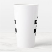 Tasse Latte Citation sarcastique audacieuse SEULS les gens enn (Devant)