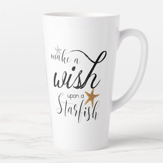 Tasse Latte Citation Starfish (Droite)