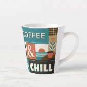 Tasse Latte Citations de café coloré (Droite)