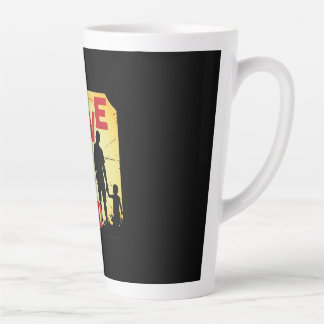 Tasse Latte Citations de grand-père | Je t'aime papa