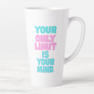 Tasse Latte Citations Motivationnelles - Votre Seule Limite Es