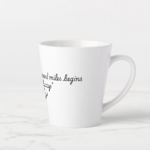 Tasse Latte "Citations pour la collection Life" Lao Tzu