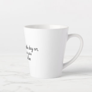 Tasse Latte "Citations pour la collection Vie" John Rohan