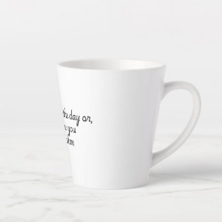 Tasse Latte "Citations pour la collection Vie" John Rohan
