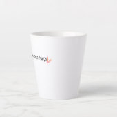 Tasse Latte Citez les petites choses (Devant)