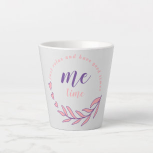 Tasse Latte Citez simplement Relax et Passez un Bon Moment Pou