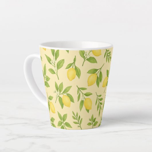 Tasse Latte Citron Botanique Petit (Angle gauche)