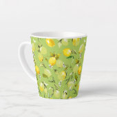 Tasse Latte citrons aquarelle 22 (Angle gauche)