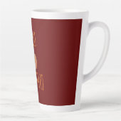 Tasse Latte Citrouille automne (Droite)
