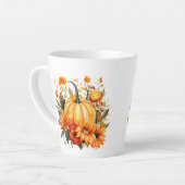 Tasse Latte Citrouille d'automne (Angle gauche)