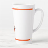 Tasse Latte Citrouille d'automne personnalisable (Droite)