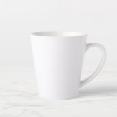 Tasse Latte Citrouille de Buffalo d'automne moderne (Droite)