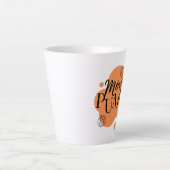 Tasse Latte Citrouille du matin (Devant)