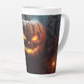 Tasse Latte Citrouille mal (Angle droit)