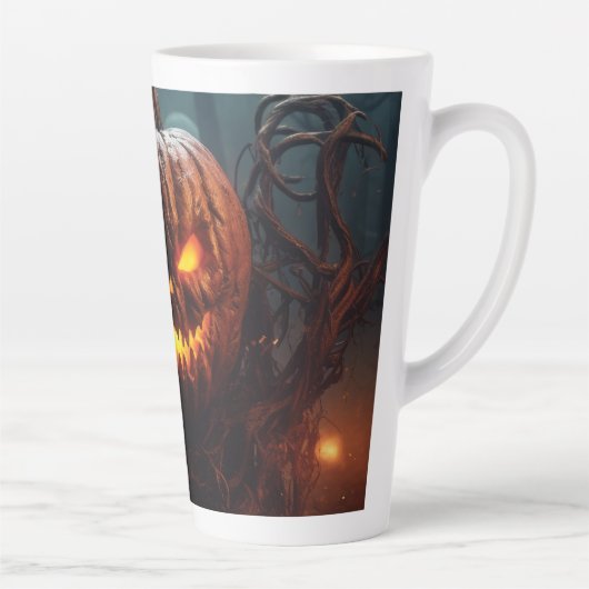 Tasse Latte Citrouille mal (Droite)