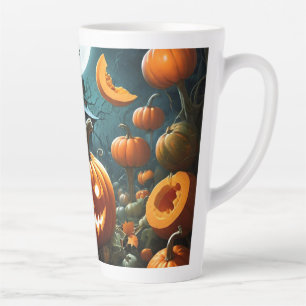 Tasse Latte Citrouille mal
