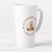 Tasse Latte Citrouille Spice Latte Club Automne Automne (Angle droit)