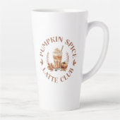 Tasse Latte Citrouille Spice Latte Club Automne Automne (Droite)