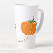 Tasse Latte Citrouille Spice, Yum ! (Angle droit)