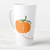 Tasse Latte Citrouille Spice, Yum ! (Angle gauche)