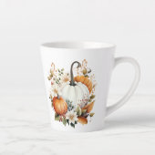 Tasse Latte Citrouilles d'automne (Droite)