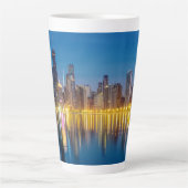 Tasse Latte City de Chicago (Devant)