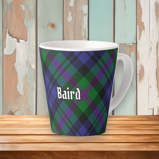 Tasse Latte Clan Baird Tartan
