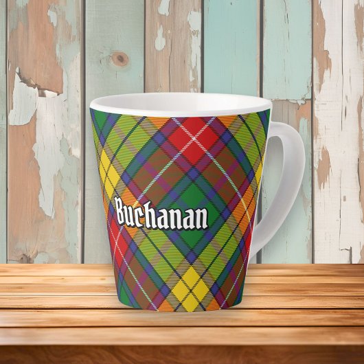 Tasse Latte Clan Buchanan Tartan