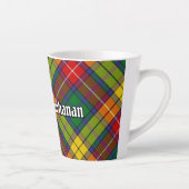 Tasse Latte Clan Buchanan Tartan (Droite)