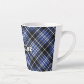 Tasse Latte Clan Clark Tartan (Droite)