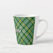 Tasse Latte Clan Currie Tartan (Droite)