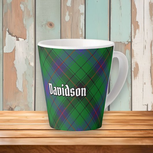 Tasse Latte Clan Davidson Tartan