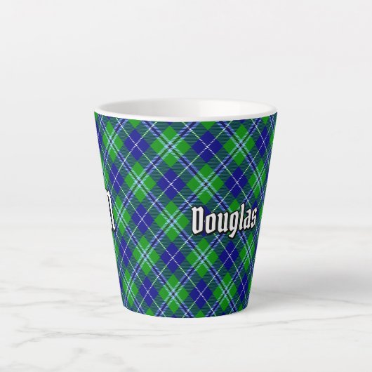 Tasse Latte Clan Douglas Tartan (Devant)